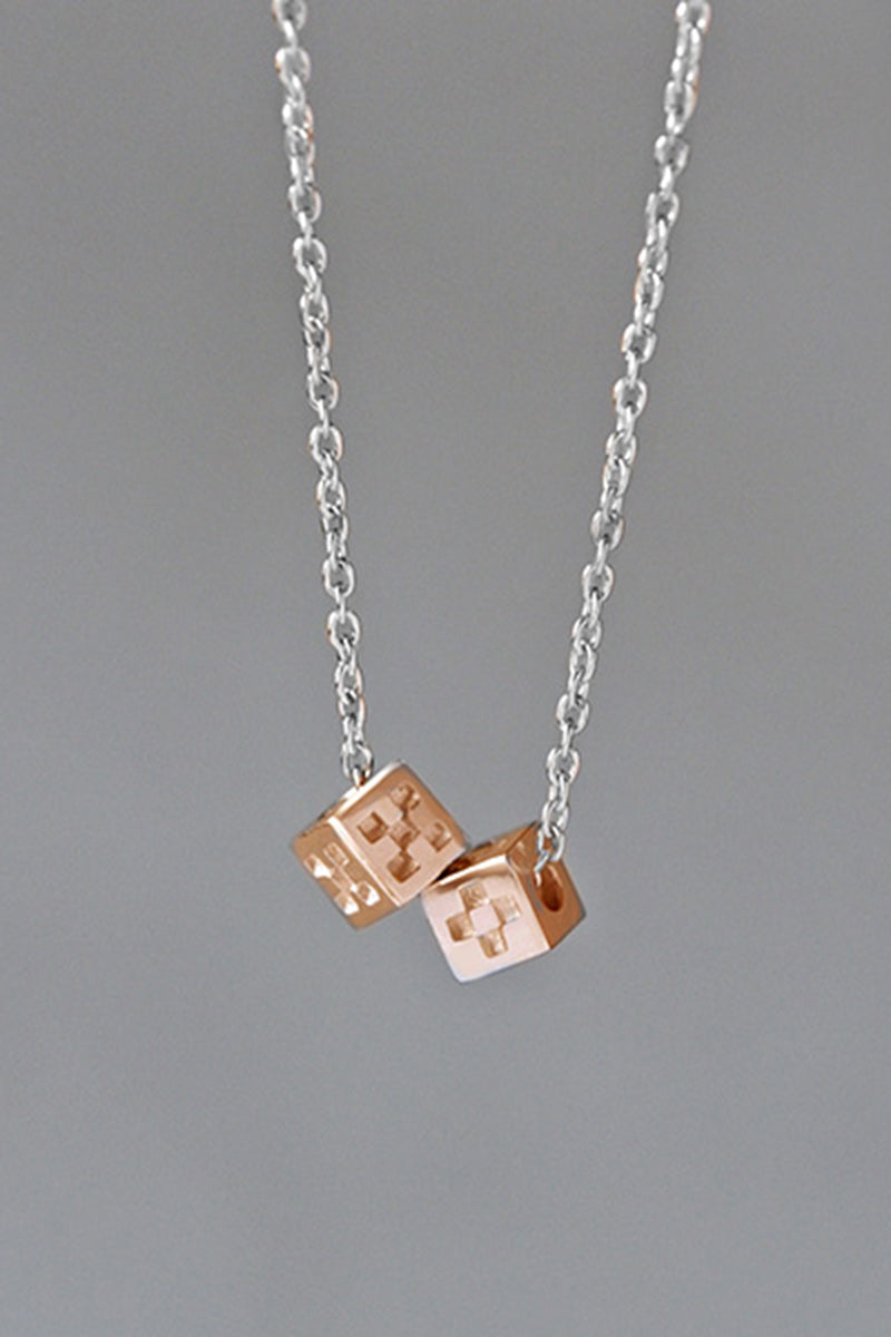 # carre Gold & Silver chain [ 0513 ]